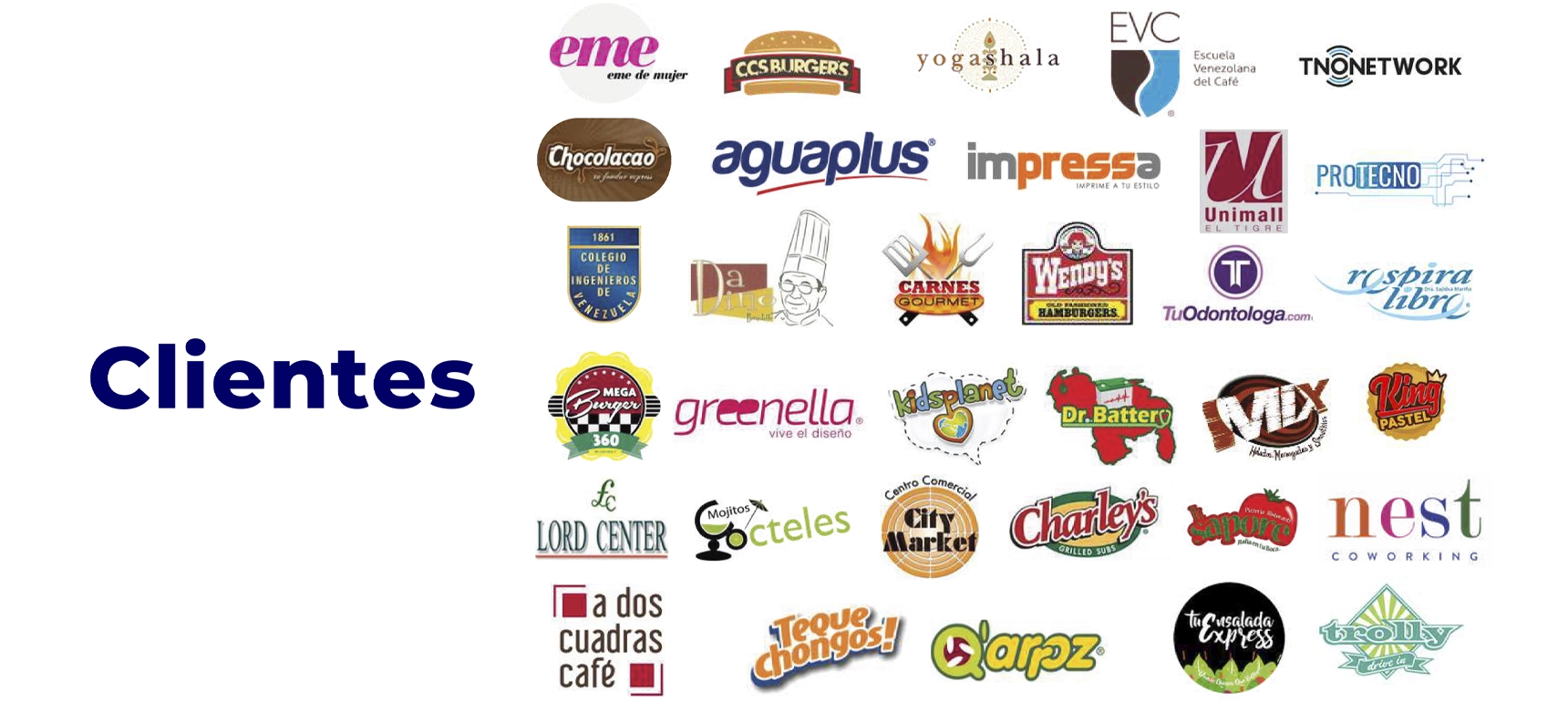 Logos de clientes asesorados